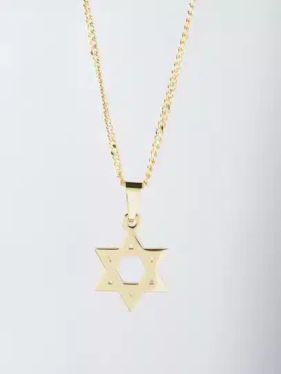 שרשרת לגבר דגם מגן דוד