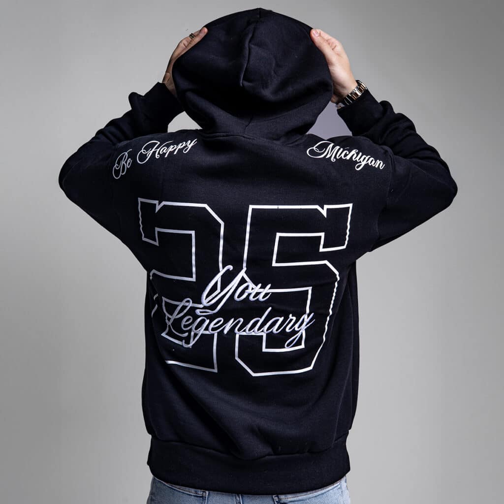 קפוצ'ון לגבר דגם לייף חום