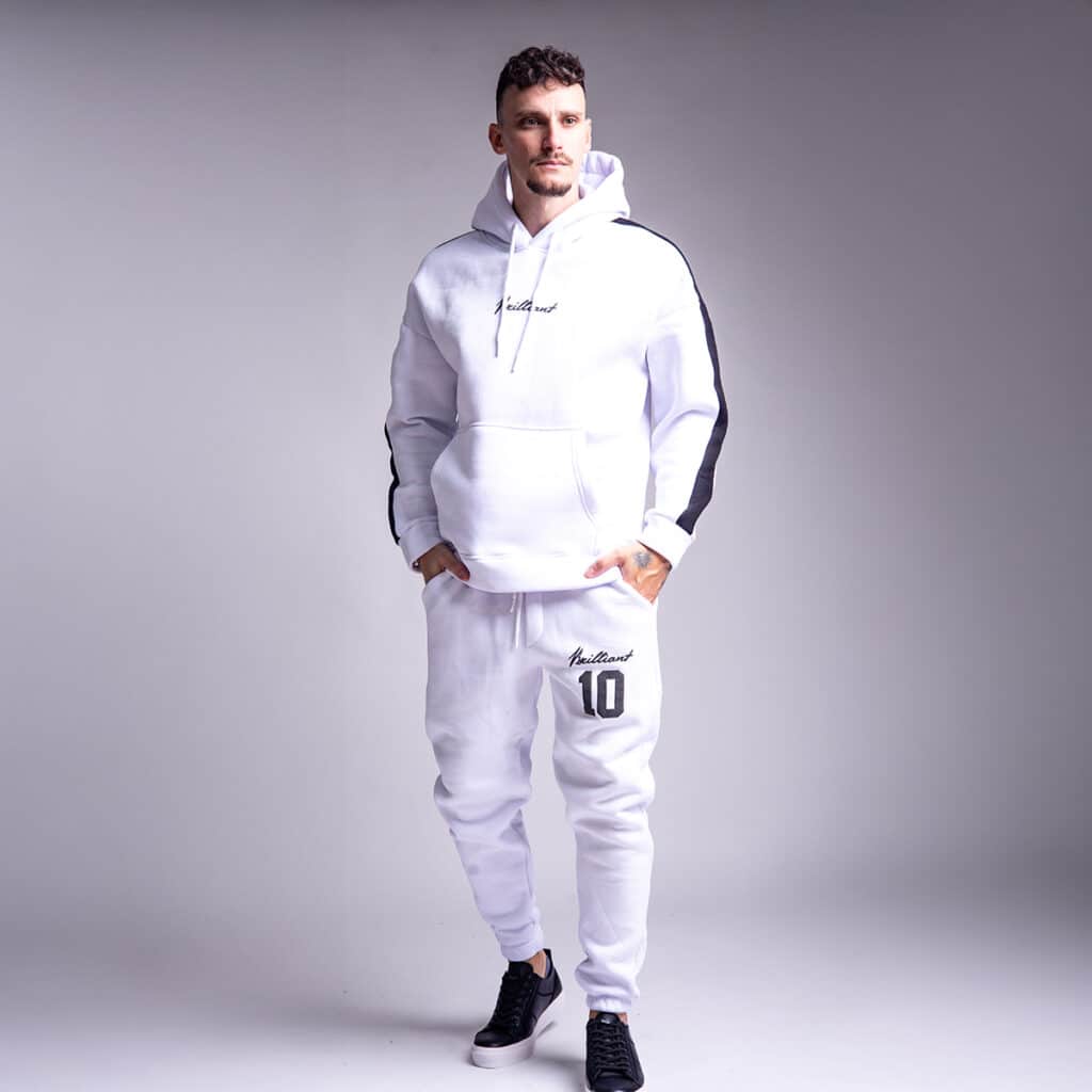 חליפת פוטר לגבר דגם מבריק10 שחור