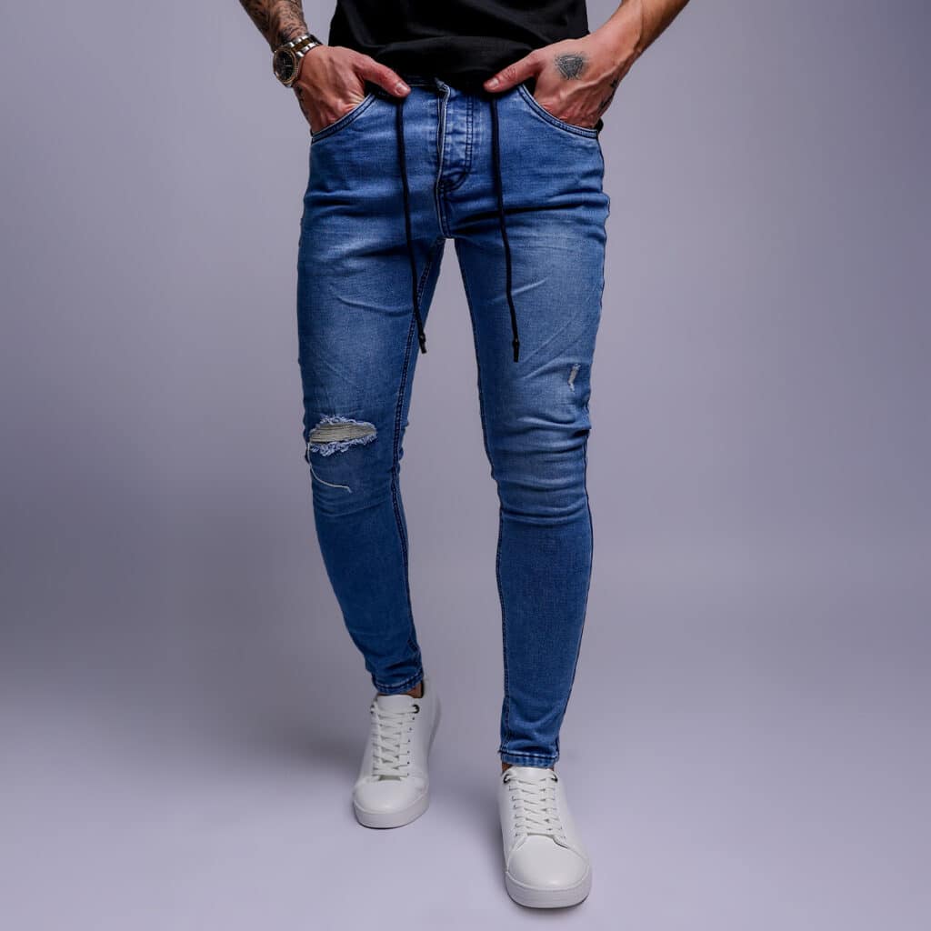 ג’ינס סקיני לגבר דגם לוס אנג'לס