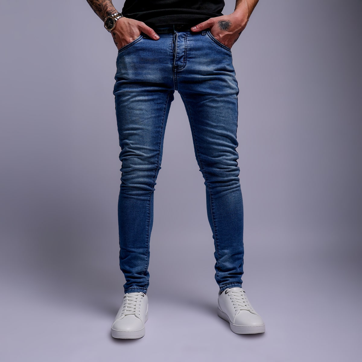 ג’ינס סקיני לגבר דגם אורלנדו