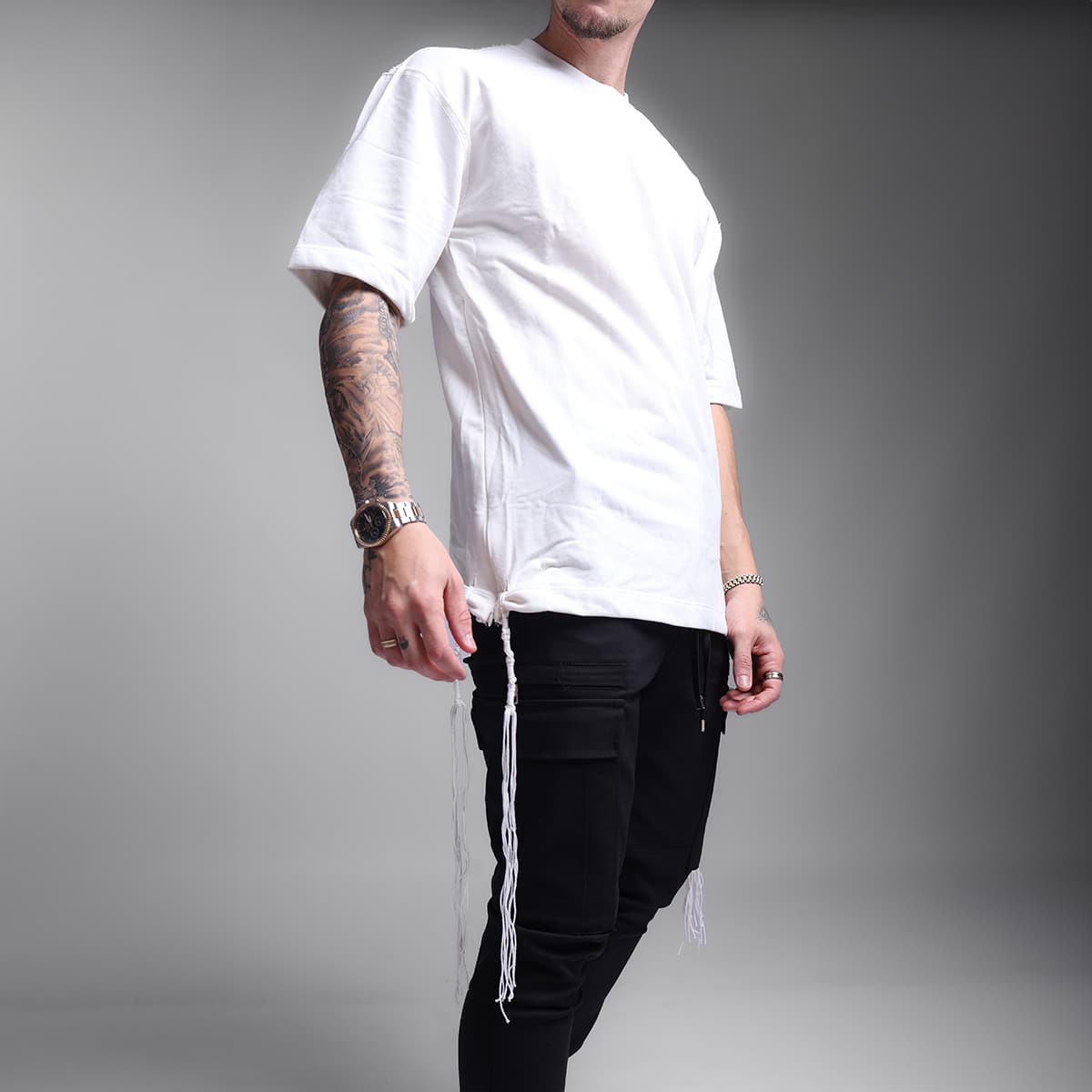 חולצת ציצית לבנה לגבר מבית האוס מן